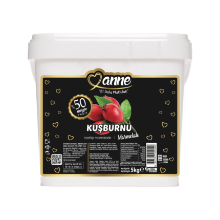 Kuşburnu Marmelatı 5000 G (%50 Meyveli)