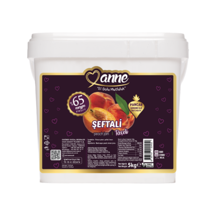 Şeftali Reçeli 5000 G (%65 Meyveli)